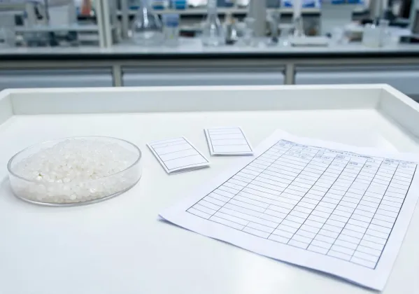 Lab resin sample tracking